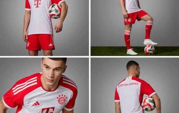 Bayern München 2023-24 Adidas Home Kit